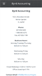 Mobile Screenshot of byrdaccounting.biz